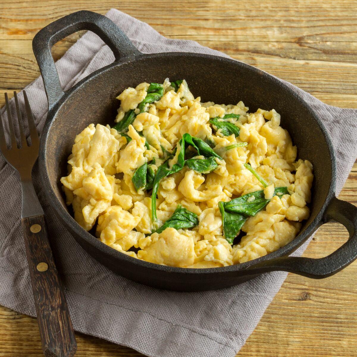 The Ultimate Gluten-Free Scrambled Eggs with Spinach Recipe